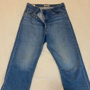 Levi Ribcage Straight Jeans